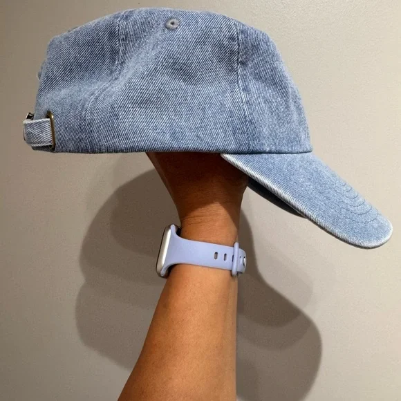 God Is Dope Blue Denim Cap - Picture 2 of 4